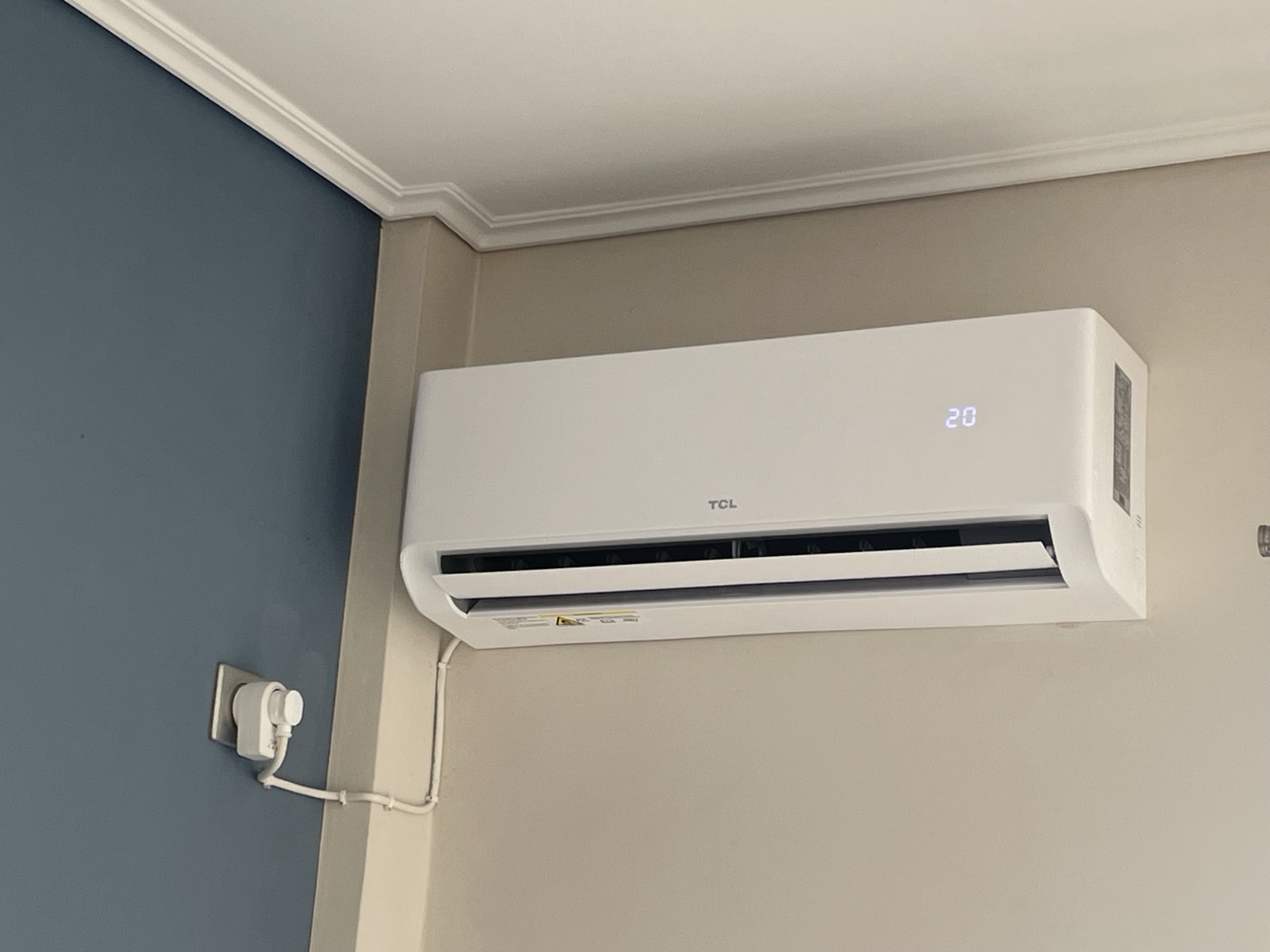 Εσωτερική μονάδα TCL σε λειτουργία